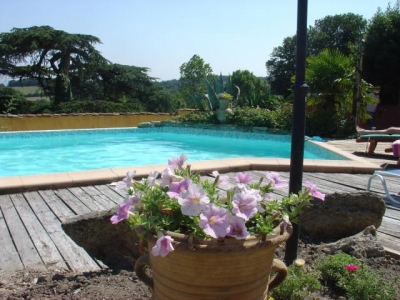Chambre 'Chateau de villeneuve' dans le Languedoc Roussillon