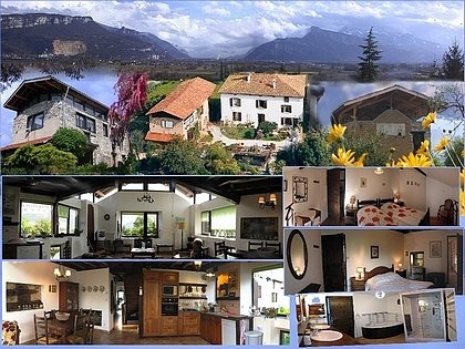 Gîte rural. 3épis GîtedeFrance 'Gîte Jardin La Source***, entre Chartreuse et Vercors.' à St jean de moirans