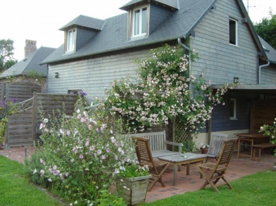 Gîte rural 'Les Petits Matins Bleus, Les Pommiers, Le Pressoir, Normandie, Frankreich' dans le Calvados