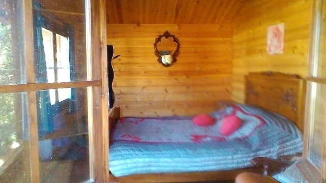 Chalets bois 'Les cabanes de riquier' à Moissac bellevue