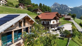 Location grand chalet 'Le titlis' à Bernex