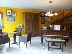 Chambre d'hôte 'Le piano' à Biesles
