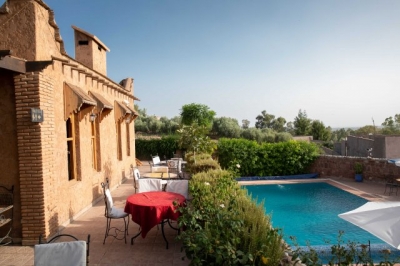 4 CHAMBRES/SUITES + 1 CHAMBRE DORTOIR 'Maison d'hotes & restaurant ' en Marrakech-Tensift-Al Haouz