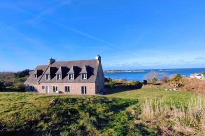 Maison vue sur mer 'Au Gré des Marées chambres d'hôtes vue mer pour 7 personnes' dans le Finistere