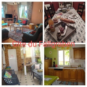 GITE ou Chambre d'Hôtes 'Gite du fallgraben' à Soufflenheim