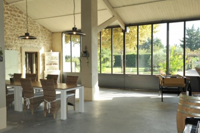 Chambres d'hôtes de charme et gîte 'Le mas terre des anges' à Sorgues