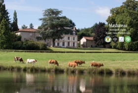 Chambres et table d'Hôtes de Charme, Gites 'Le Masbareau' à Royères