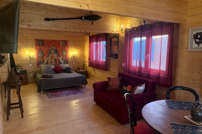 Chalet en bois 'Sanglier magique' dans le Languedoc Roussillon