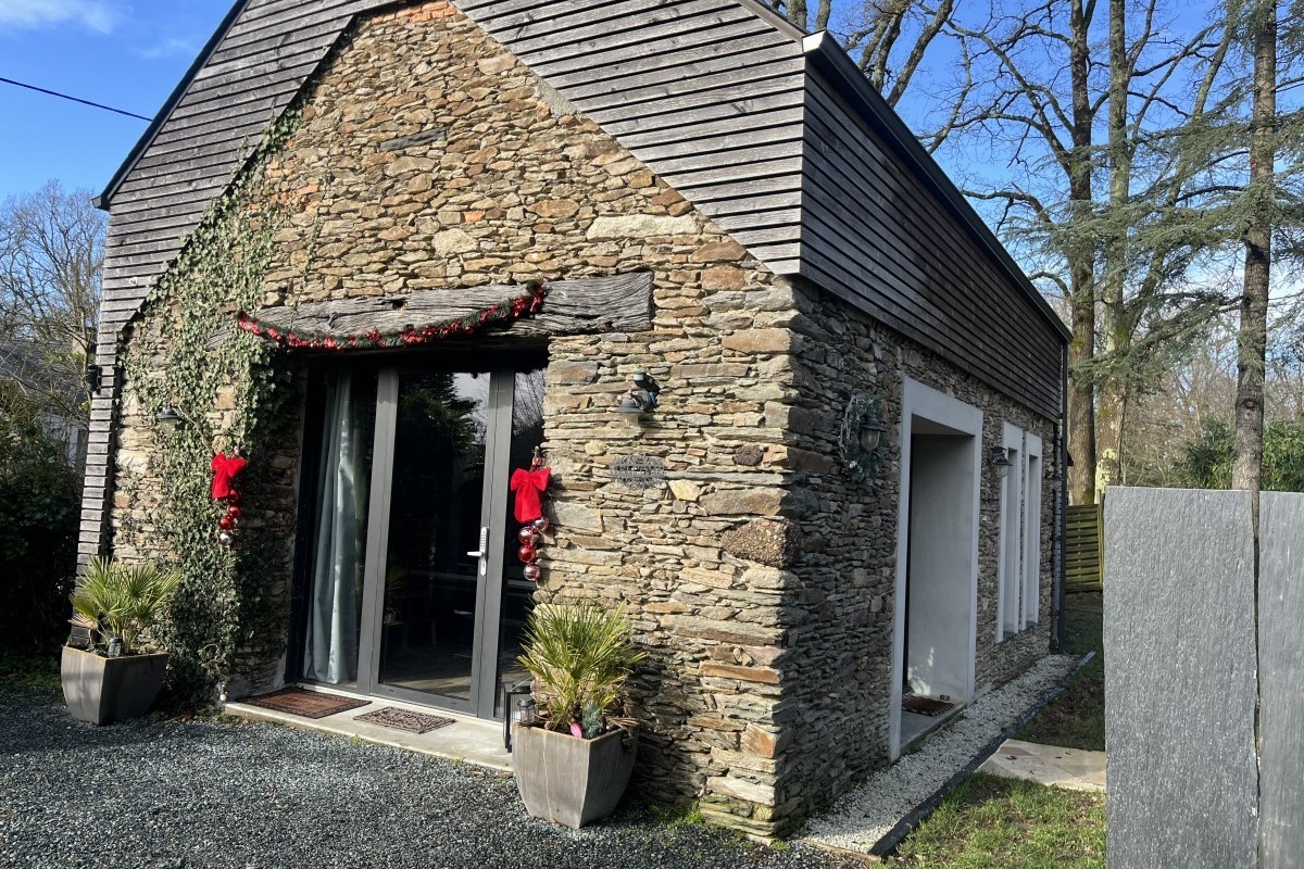 Gite de charme pour 2 personnes 'Le refuge' à Heric